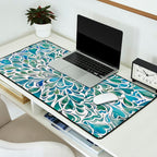 Watercolor Splashes Desk Mat Gallery Image 2