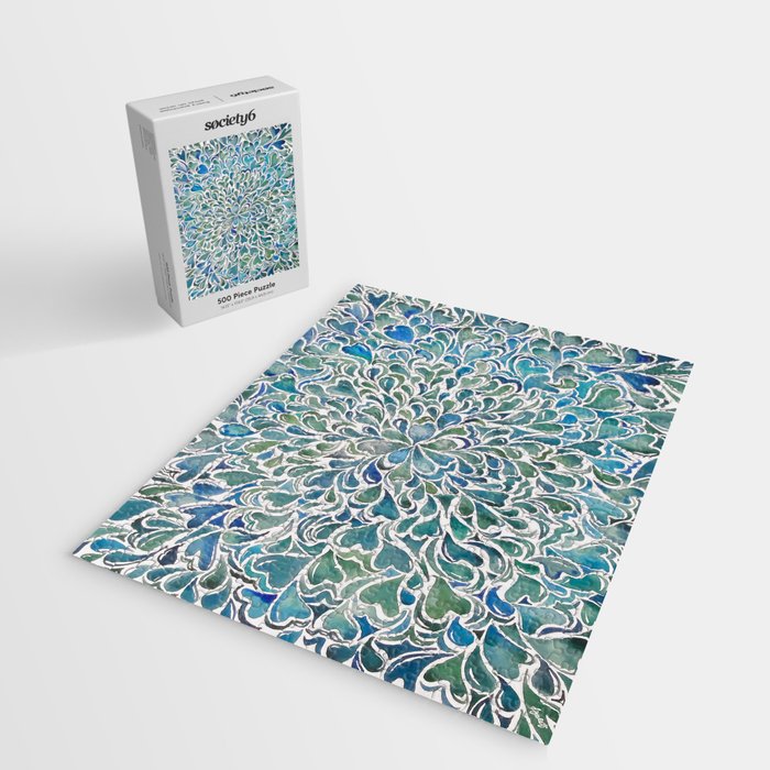 Watercolor Splashes Jigsaw Puzzle Gallery Image 2