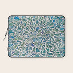 Watercolor Splashes Laptop Sleeve Gallery Image 1