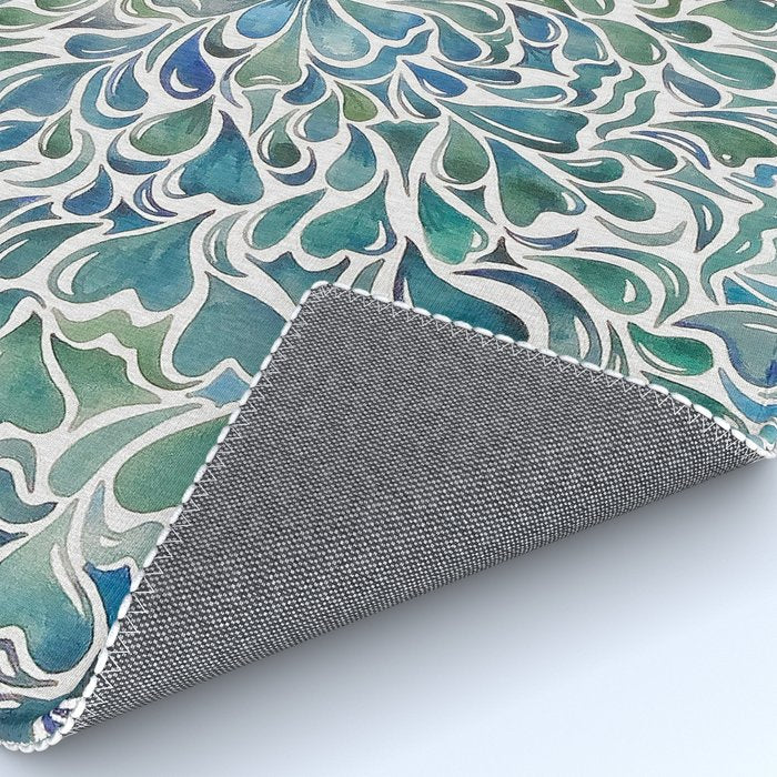 Watercolor Splashes Rug Gallery Image 4