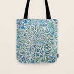 Watercolor Splashes Tote Bag Gallery Image 1