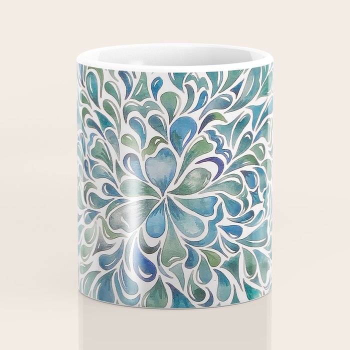 Watercolor Splashes Coffee Mug Gallery Image 4