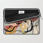 Abstract Female Figure Line Art Laptop Sleeve Gallery Image 2