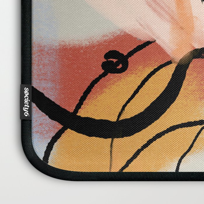 Abstract Female Figure Line Art Laptop Sleeve Gallery Image 3