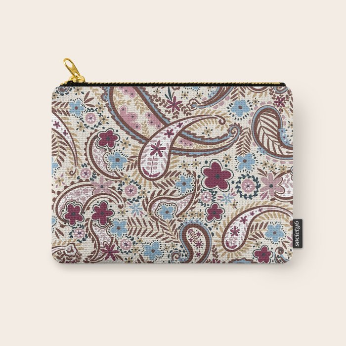 Whimsical Paisley Romance Carry All Pouch Gallery Image 1