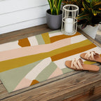 trails west Outdoor Rug Gallery Image 2