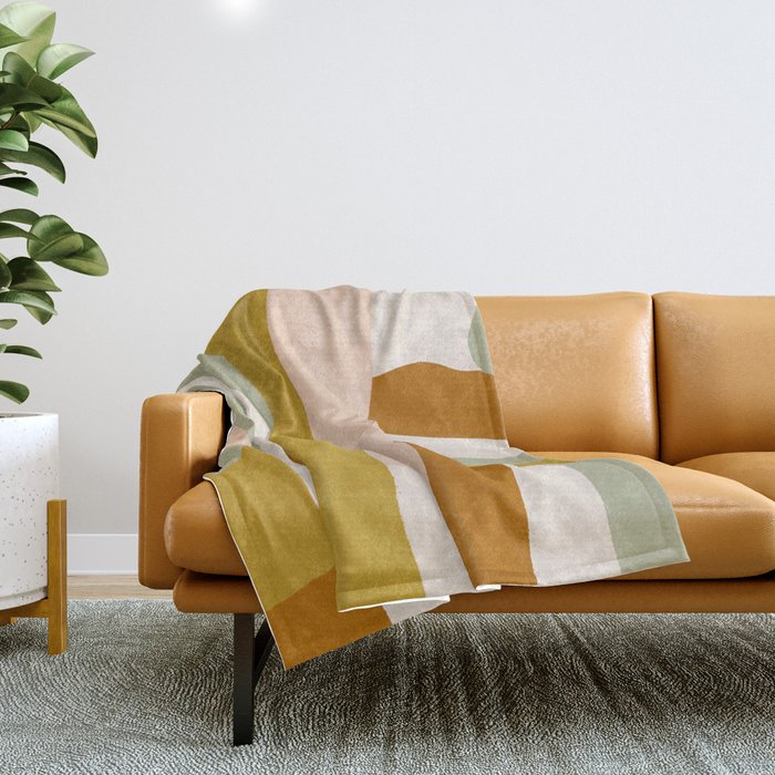 trails west Throw Blanket Gallery Image 1