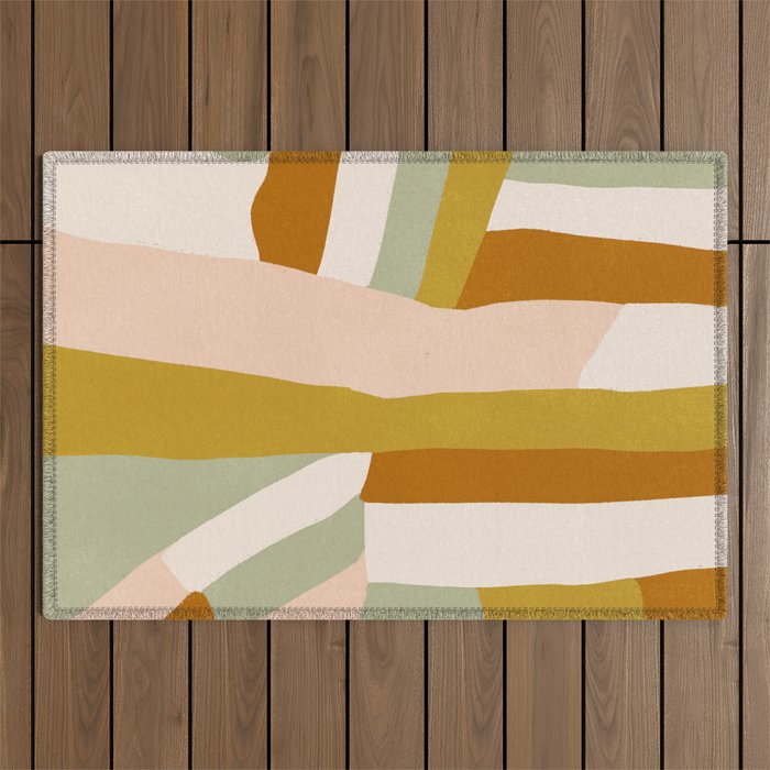 trails west Outdoor Rug Gallery Image 1