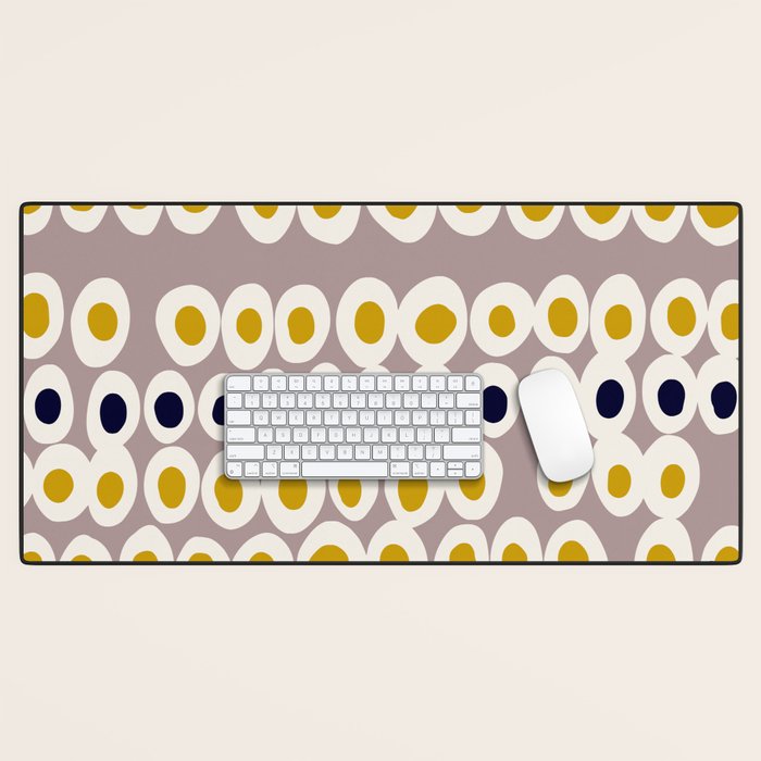 expectant iteration abstract build up Desk Mat Gallery Image 1
