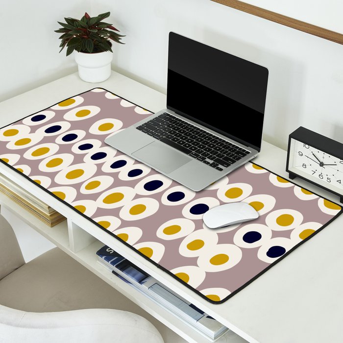 expectant iteration abstract build up Desk Mat Gallery Image 2