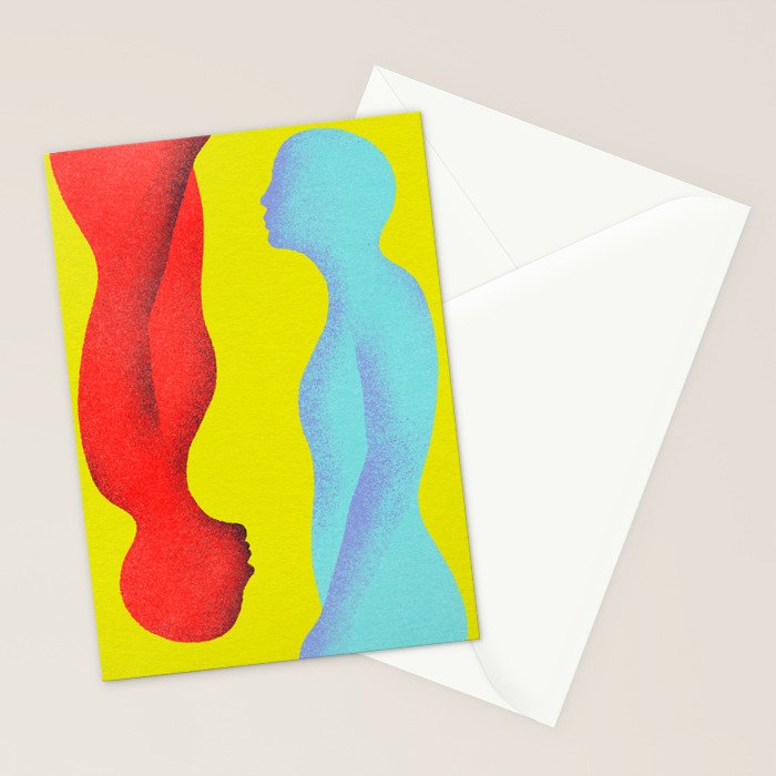 Staring Contest Stationery Card Gallery Image 2