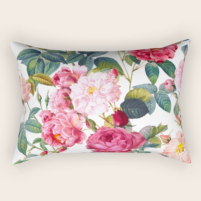 Rose Garden VII Rectangular Pillow Gallery Image 1