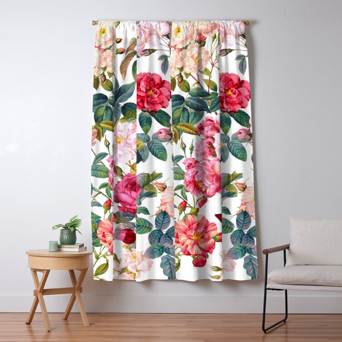 Rose Garden VII Window Curtain Gallery Image 5
