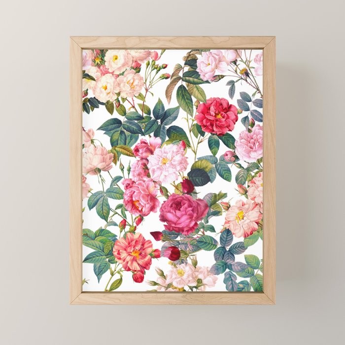 Rose Garden VII Mini Art Print Gallery Image 1