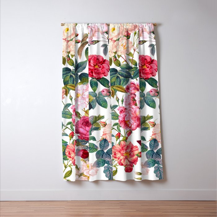 Rose Garden VII Window Curtain Gallery Image 3