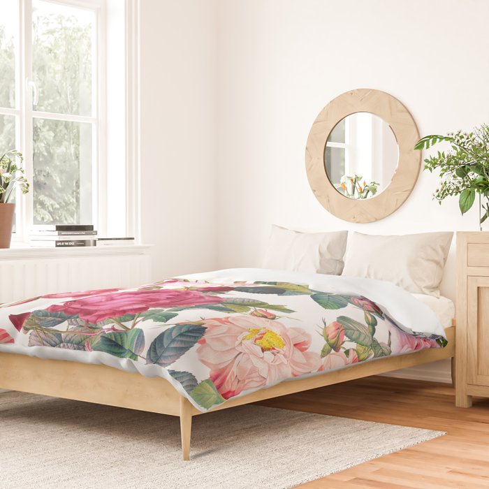 Rose Garden VII Duvet Cover Gallery Image 2