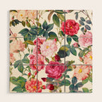 Rose Garden VII Wood Wall Art Gallery Image 1