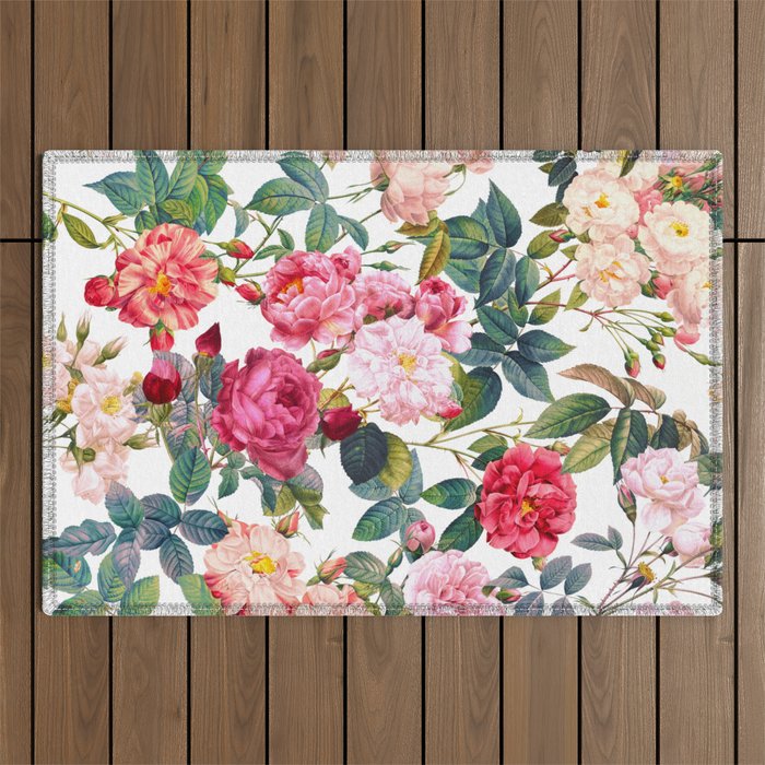Rose Garden VII Outdoor Rug Gallery Image 1