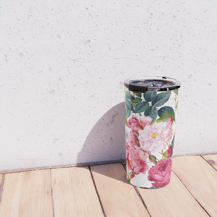 Rose Garden VII Travel Mug Gallery Image 4