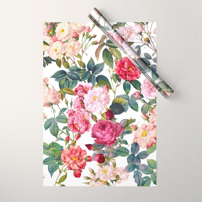 Rose Garden VII Wrapping Paper Gallery Image 1