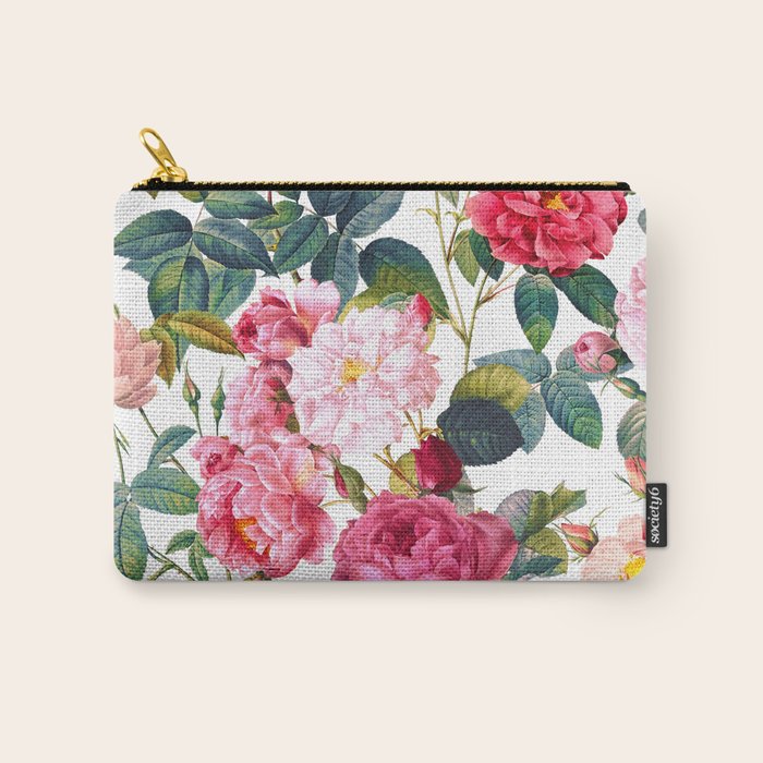 Rose Garden VII Carry All Pouch Gallery Image 1