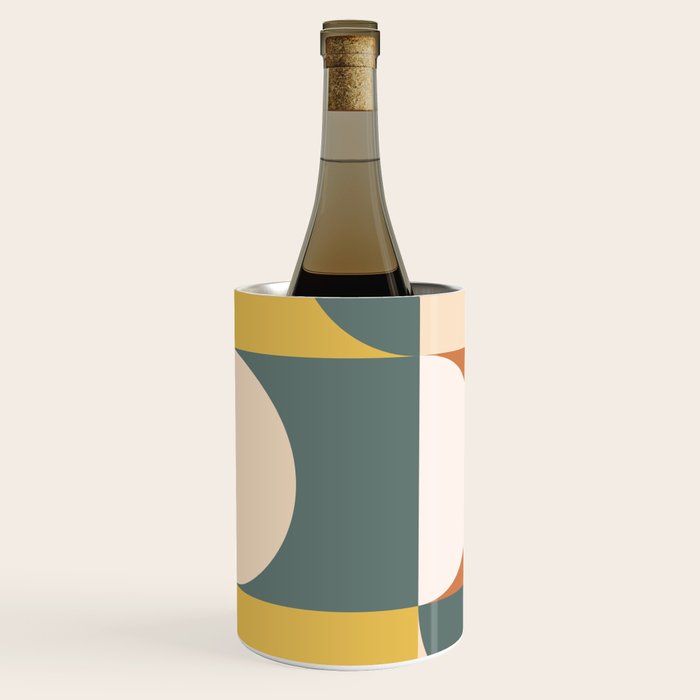 Mid Century Modern Geometric 23 Wine Chiller Gallery Image 2