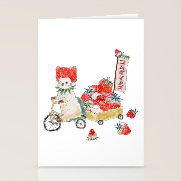 Ichigo urino nyanco Stationery Card Gallery Image 2