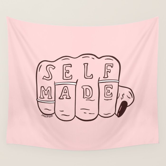 SELF MADE Wall Tapestry Gallery Image 4