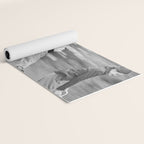 Women Riding Bicycles black and white photography / black and white photographs Yoga Mat Gallery Image 2