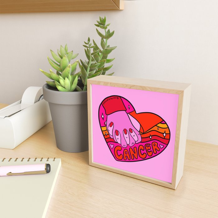 Cancer Valentine Mini Art Print Gallery Image 2