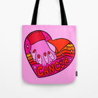 Cancer Valentine Tote Bag Gallery Image 1