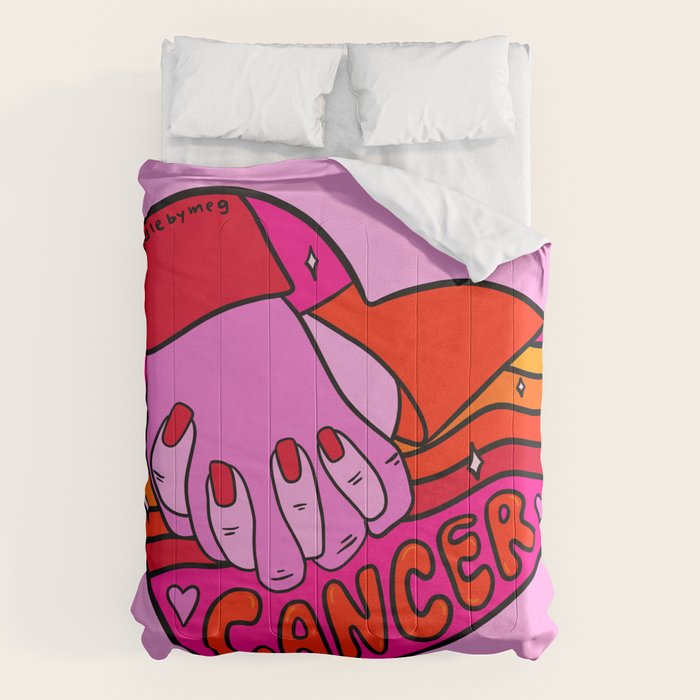 Cancer Valentine Comforter Gallery Image 1