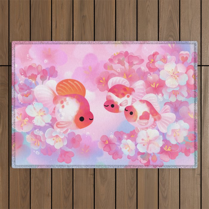 Sakura Ryukin Outdoor Rug Gallery Image 1