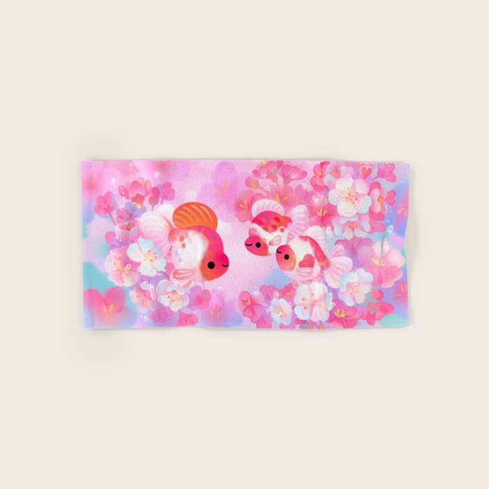 Sakura Ryukin Bath Towel Gallery Image 1