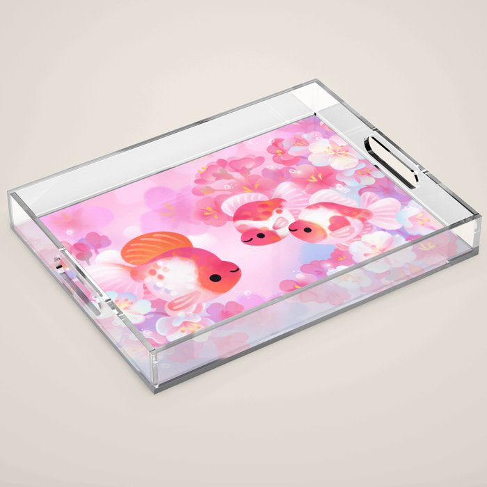 Sakura Ryukin Acrylic Tray Gallery Image 1