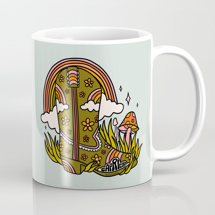 Capricorn Cowboy Boots Coffee Mug Gallery Image 1