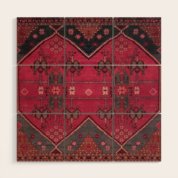 Bohemian Artwork Wood Wall Art Gallery Image 1