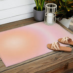 Peach Fuzz Gradient Outdoor Rug Gallery Image 2