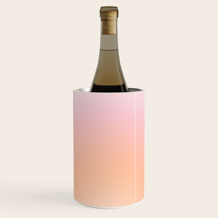 Peach Fuzz Gradient Wine Chiller Gallery Image 1