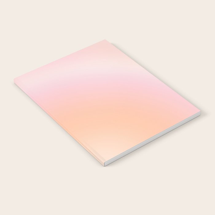 Peach Fuzz Gradient Notebook Gallery Image 2