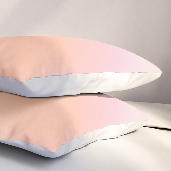 Peach Fuzz Gradient Pillow Sham Gallery Image 3