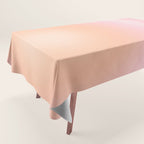 Peach Fuzz Gradient Tablecloth Gallery Image 1