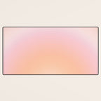 Peach Fuzz Gradient Desk Mat Gallery Image 3