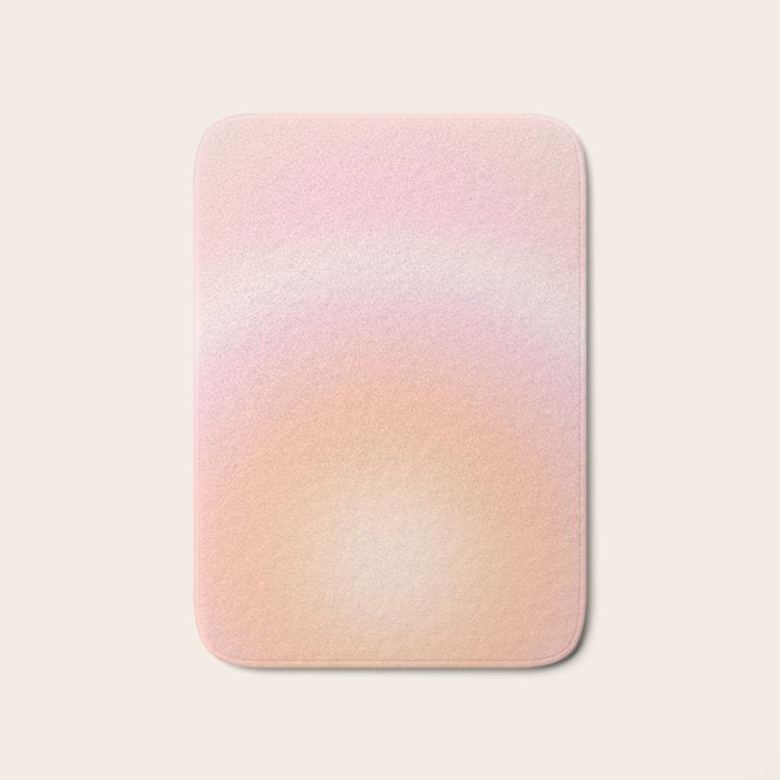Peach Fuzz Gradient Bath Mat Gallery Image 1