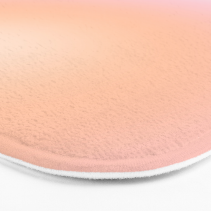 Peach Fuzz Gradient Bath Mat Gallery Image 3