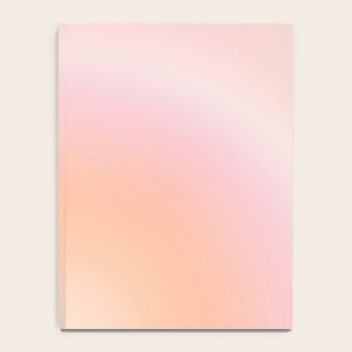 Peach Fuzz Gradient Notebook Gallery Image 4
