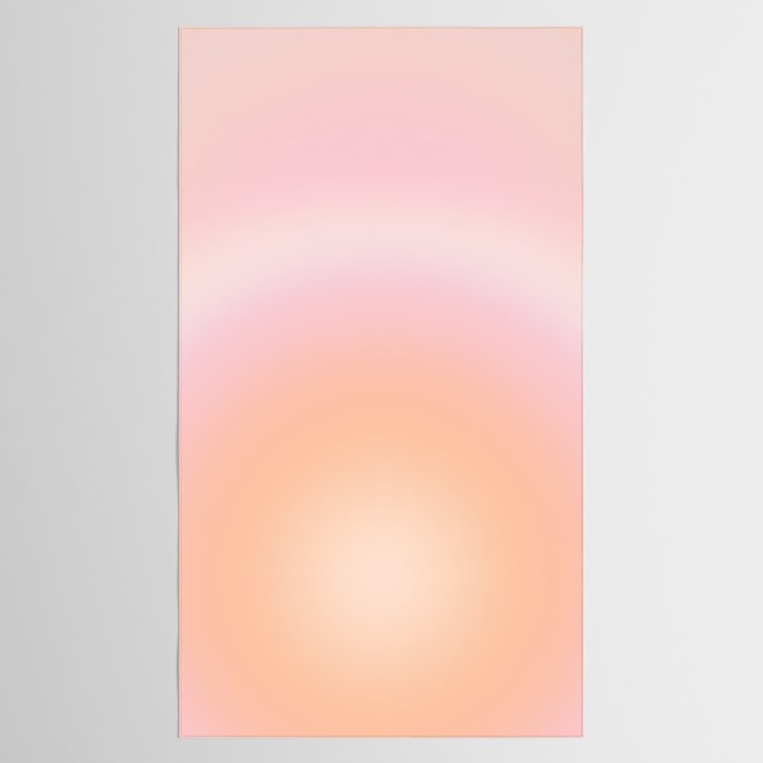 Peach Fuzz Gradient Tablecloth Gallery Image 2