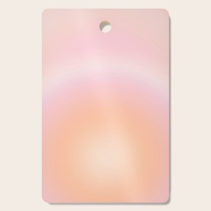 Peach Fuzz Gradient Cutting Board Gallery Image 1