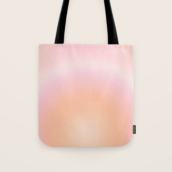 Peach Fuzz Gradient Tote Bag Gallery Image 1