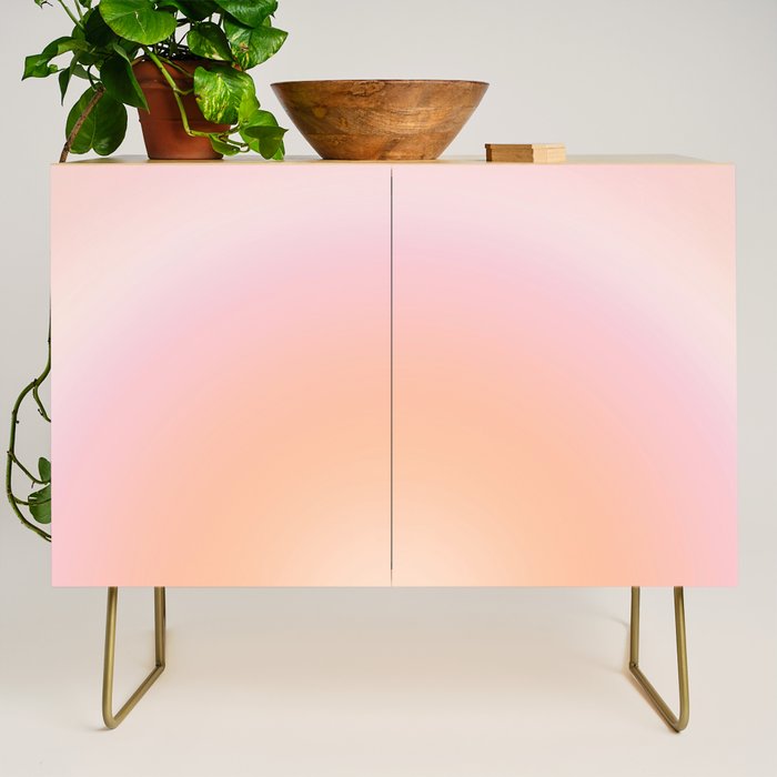 Peach Fuzz Gradient Credenza Gallery Image 1